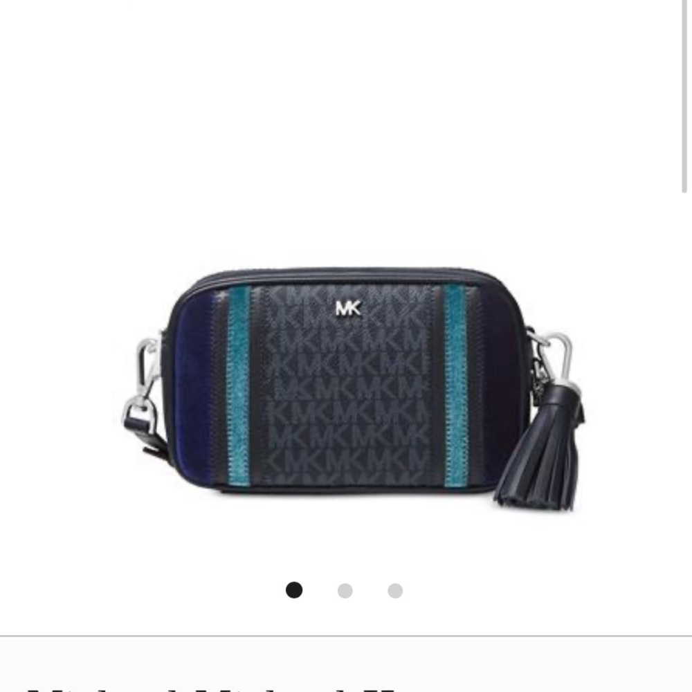 Michael kors tricolor camera bag crossbody